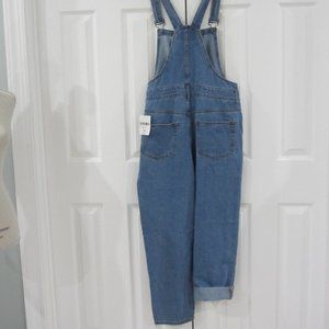 NWT Forever 21 Denim Jean Overalls Size 30